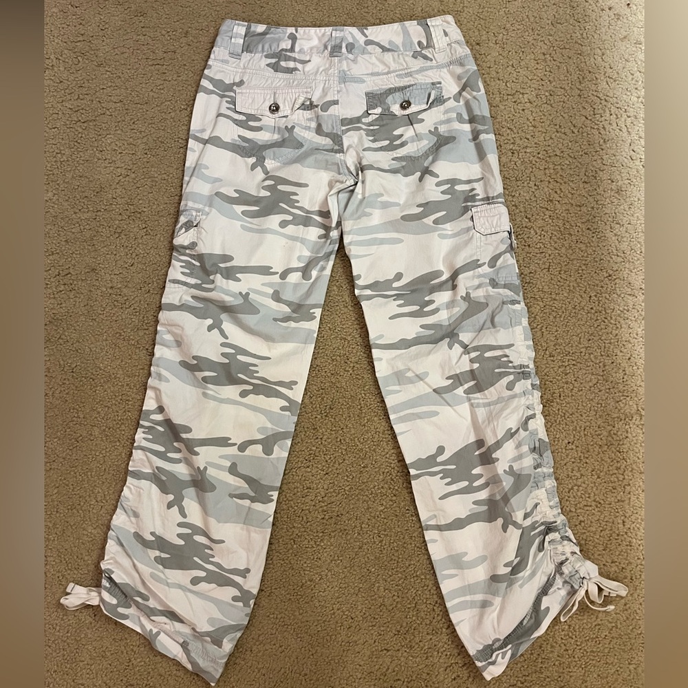 Express Gray Camouflage Pants